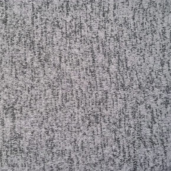 Time & Tru Women's Heathered Gray Balloon Sleeve Top - Picture 6 of 6